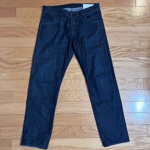 rag & bone Dark Wash, Slim "Fit 2" Jeans, 32